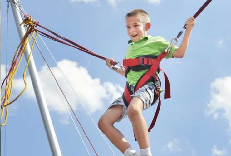 Bungy Trampoline for hire Brisbane